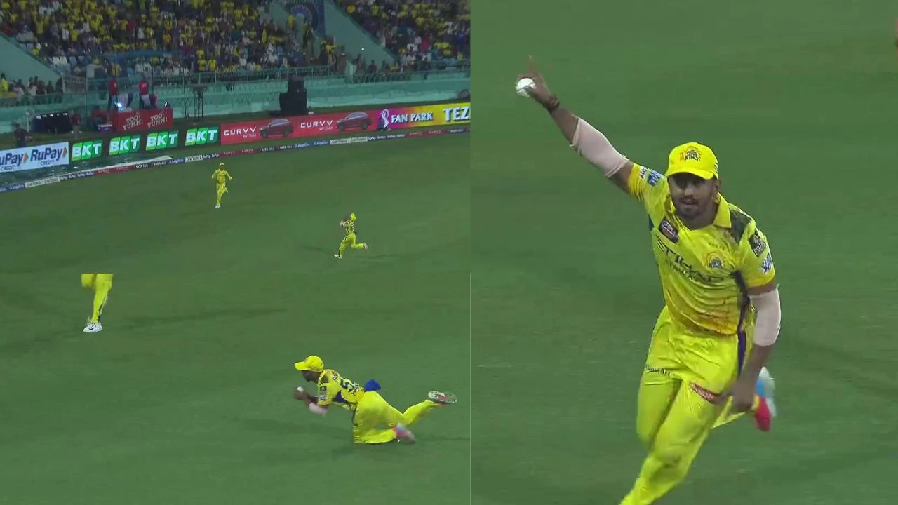 Watch Rahul Tripathi Takes Absolute Blinder To Dismiss Aiden Markram In LSG Vs CSK Clash