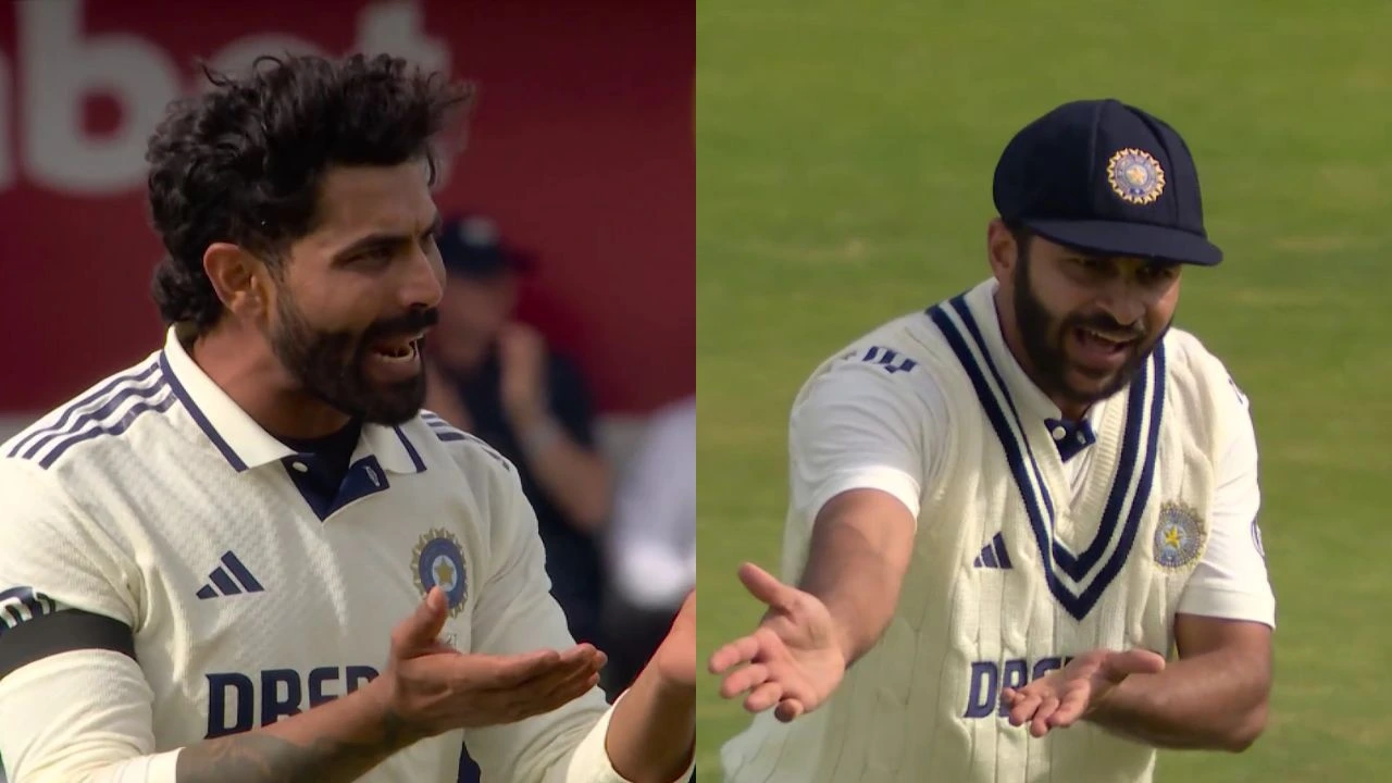 Watch India's Ravindra Jadeja Explodes Brutally Scolds Shardul Thakur For Sloppy Fielding On Day 5 Of Leeds Test