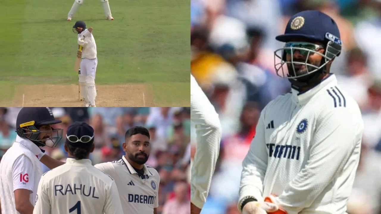 Watch Rishabh Pant S Hilarious Dig At Mohammed Siraj In Edgbaston Test Goes Viral