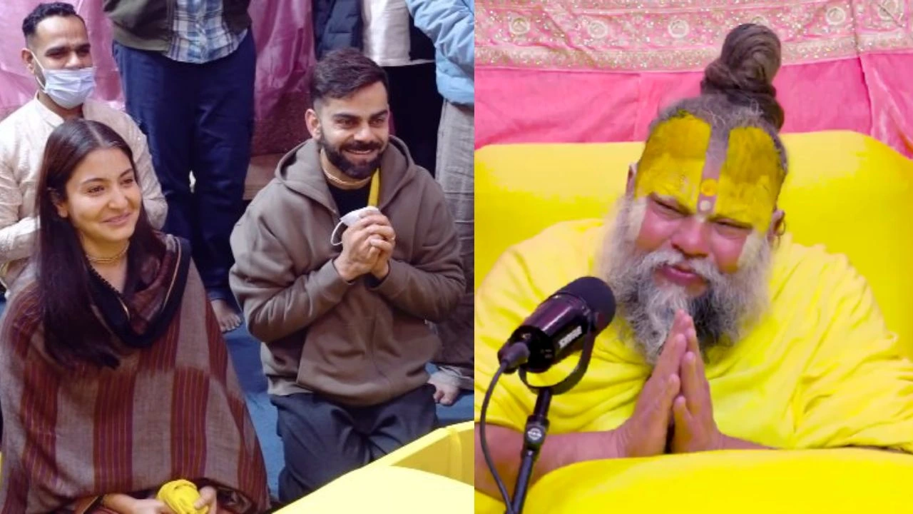 Virat Kohli, Anushka Sharma visit Premanand Ji Maharaj in Vrindavan after India vs South Africa ODIs