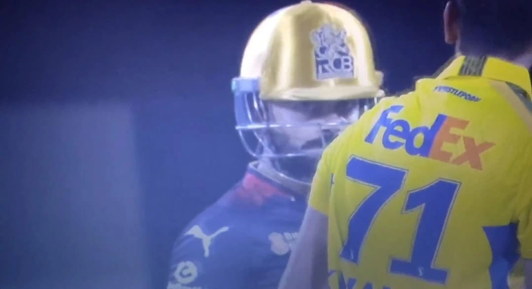 Watch: Virat Kohli gives death stare to Khaleel Ahmed during CSK vs RCB clash in IPL 2025