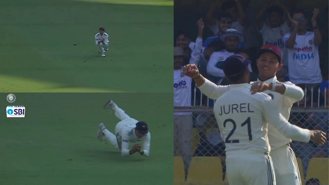 Yashasvi Jaiswal Catch To Dimiss Temba Bavuma