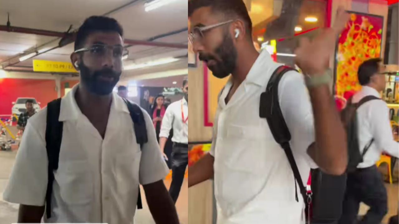 Jasprit Bumrah looses cool at paps amid to return to home abandoning the Australia tour