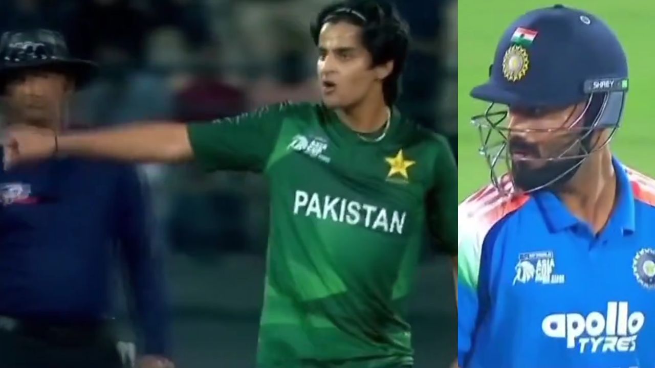 India vs Pakistan ugly brawl takes new twist; Naman Dhirs death stare thunders