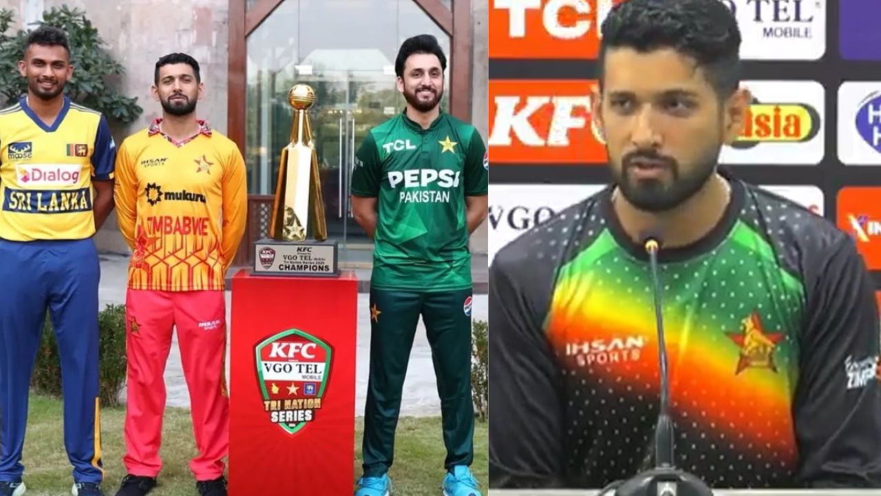 Sikandar Raza tears through Pakistan with impolite attitude in press conference
