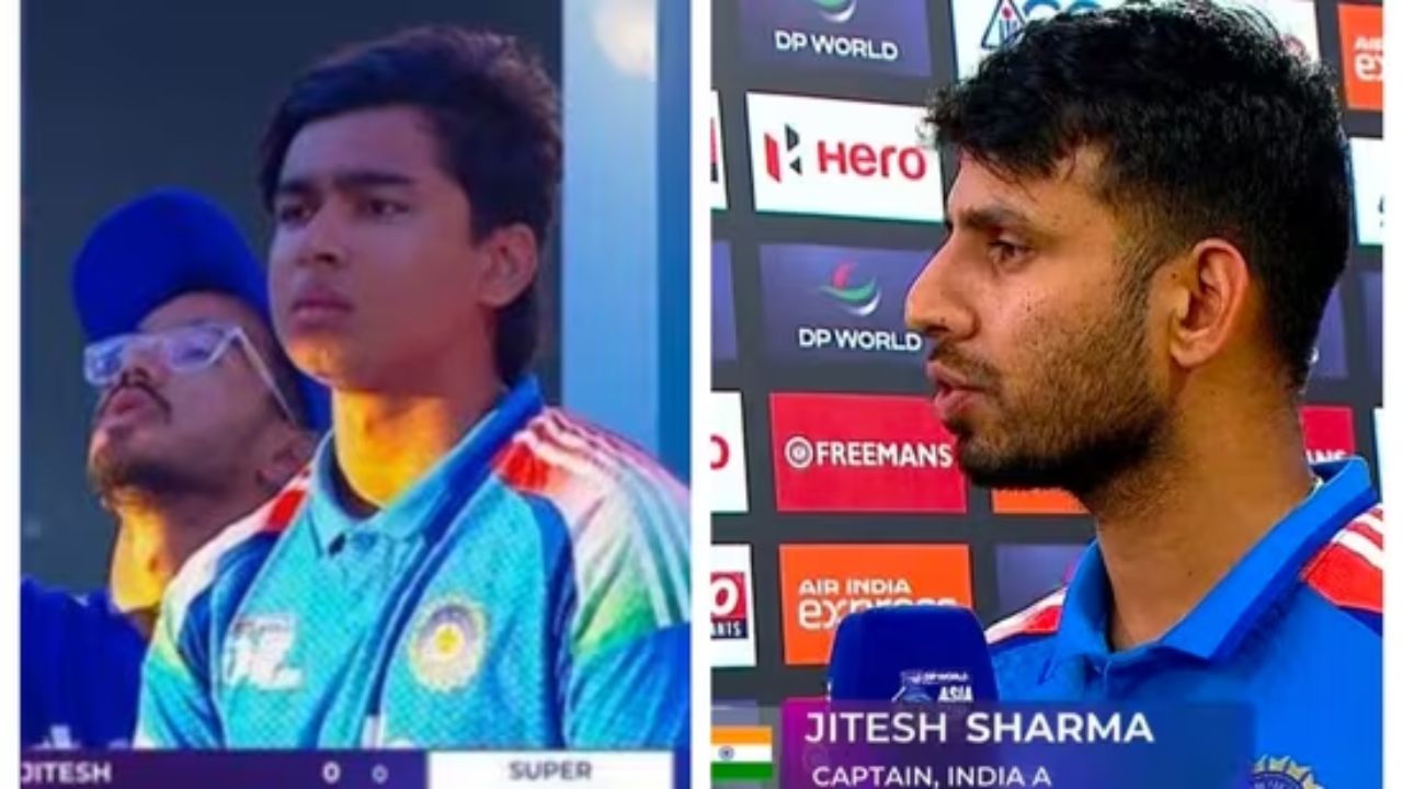 "Chu*iya"- Vaibhav Suryavanshi caught swearing on captain Jitesh Sharma