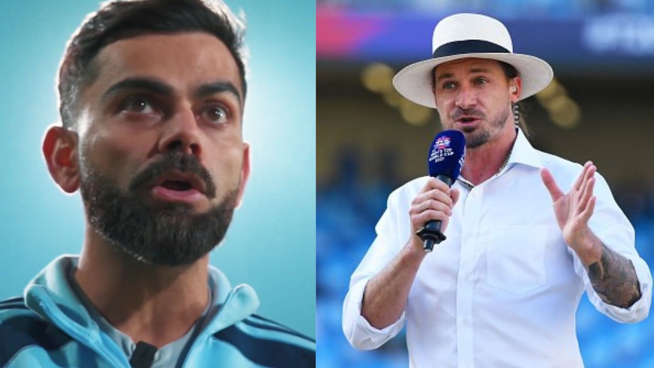 Virat Kohli and Dale Steyn