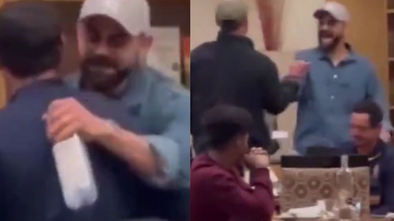 Virat Kohli meets former RCB teammates ahead of ODI series decider in Visakhapatnam