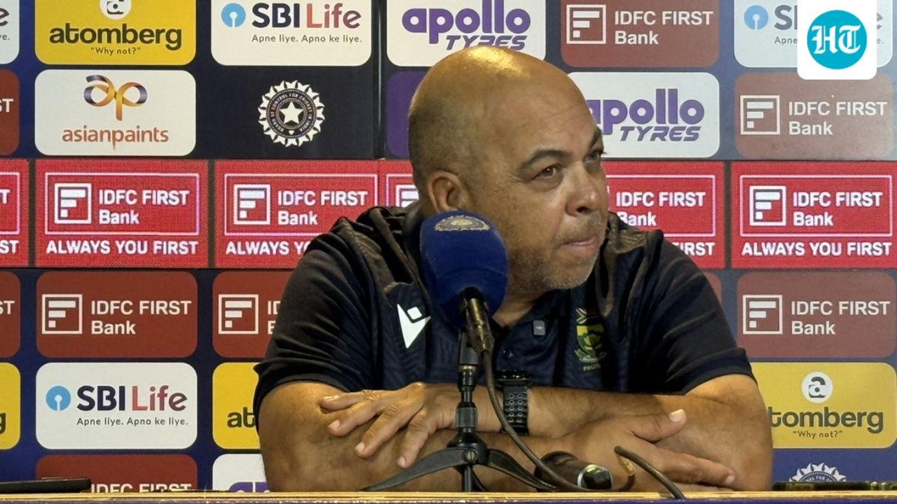 South African coach regrets his choice of words, but shows no intent to apologize on 'grovel' remark