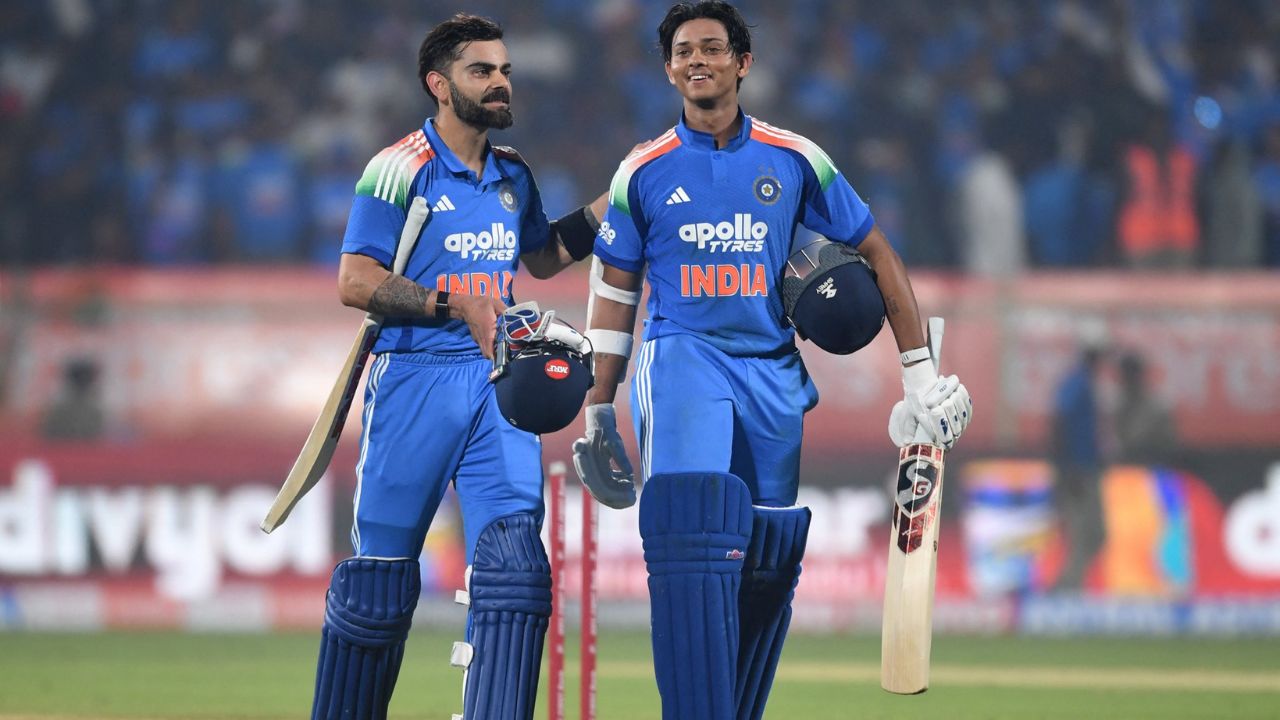 Yashasvi Jaiswal and Virat Kohli