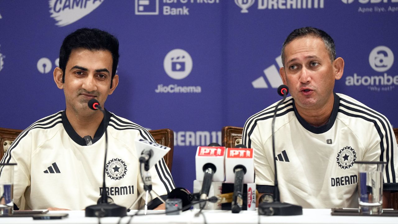 Gautam Gambhir and Ajit Agarkar