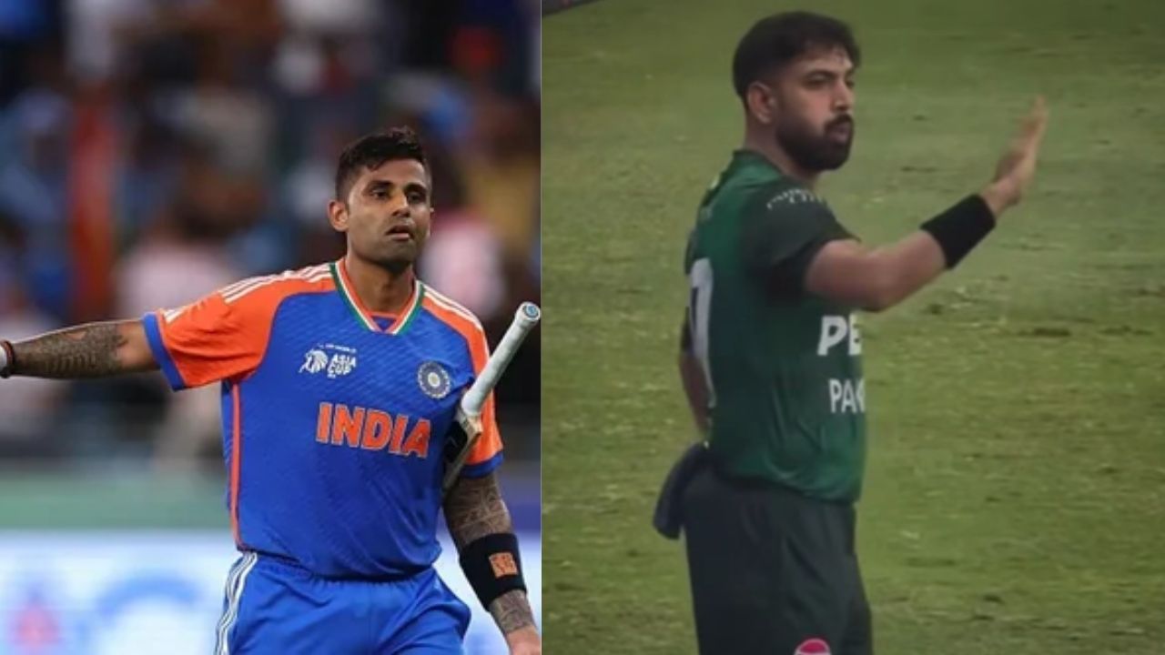 30-Match ban imposed on Suryakumar Yadav after Haris Rauf's punishment