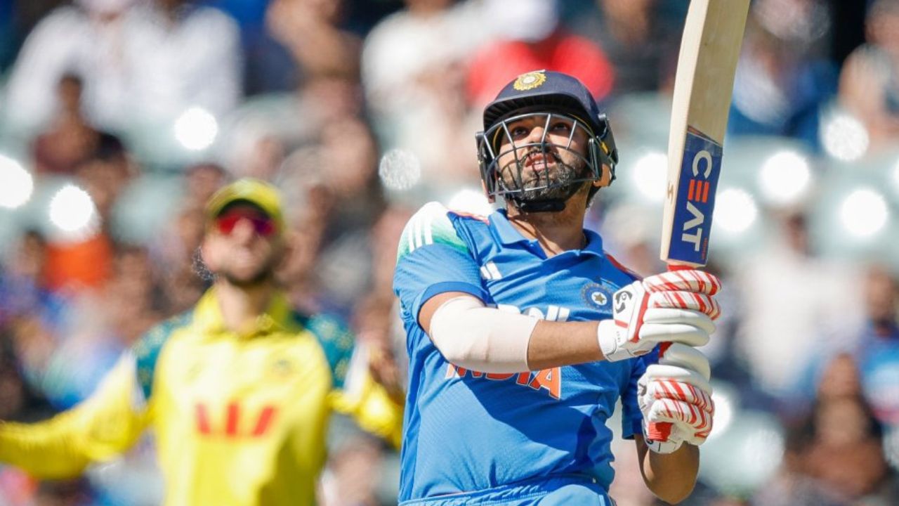 ICC Rohit Sharma accused in commentary of conspiring with DRS to save his wicket