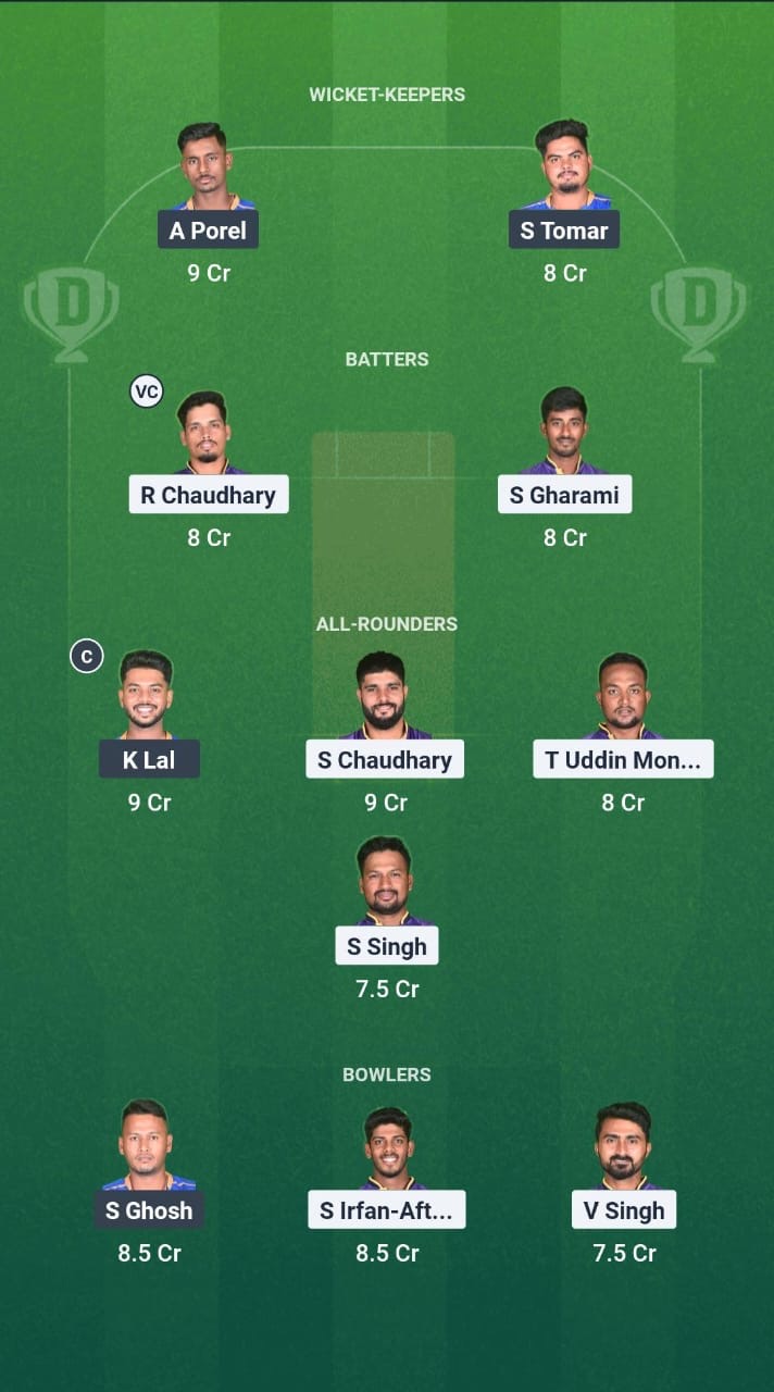 MK VS LSKT DREAM1 Prediction Fantasy Cricket Tips on Dream11 Team Bengal Pro T20 League