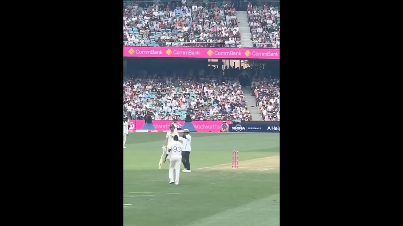 Action vs reaction 🔥 Bumrah gives it back to Sam Konstas with interest! 💪Perfect response from Bumrah