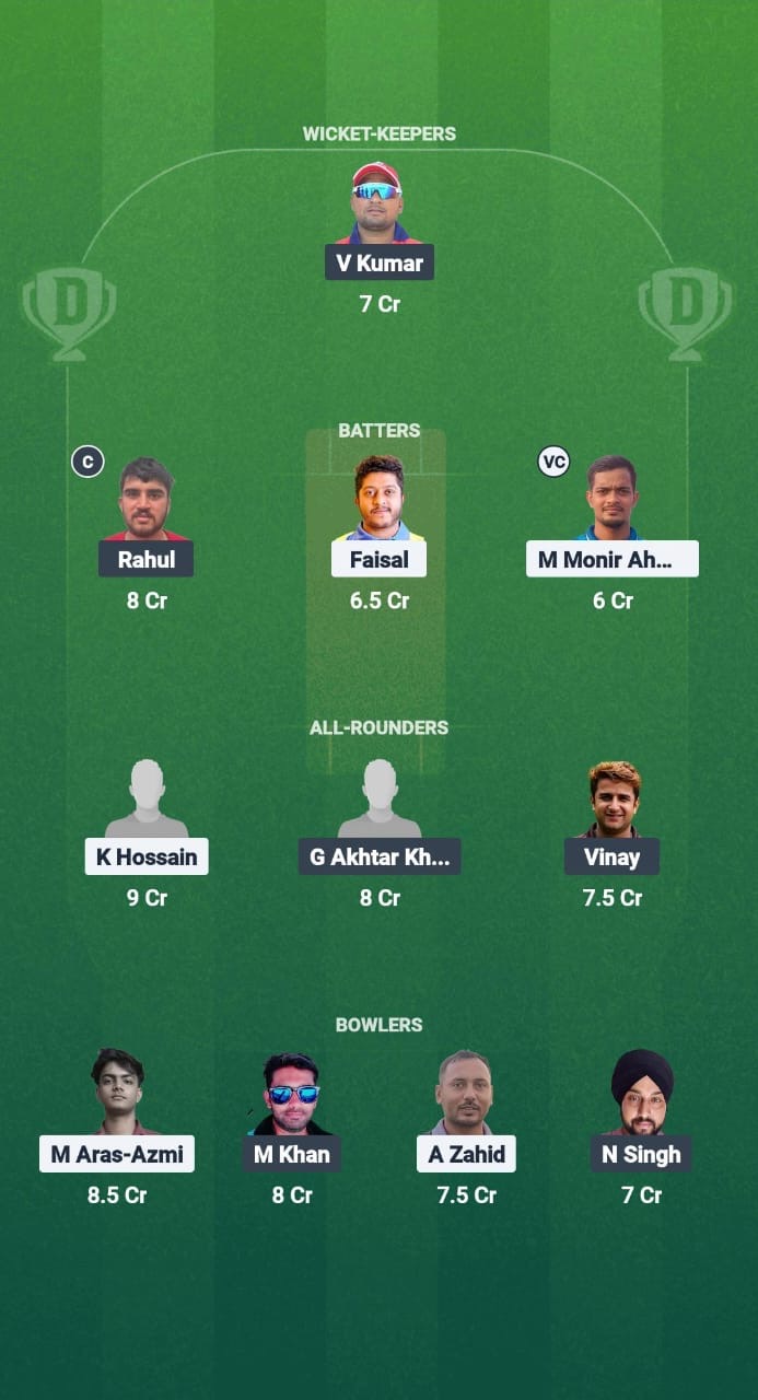 LGSC vs RCK Dream11 Prediction Fantasy Cricket Tips Dream11 Team Malaysian Bash