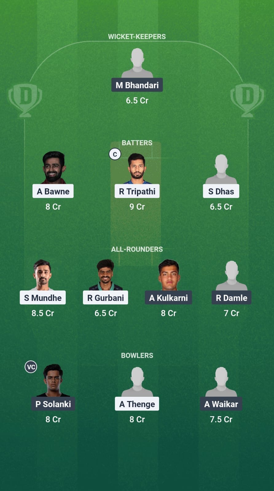 KT vs ENT Dream11 Prediction Fantasy Cricket Tips Dream11 Team Maharashtra T20 Premier League
