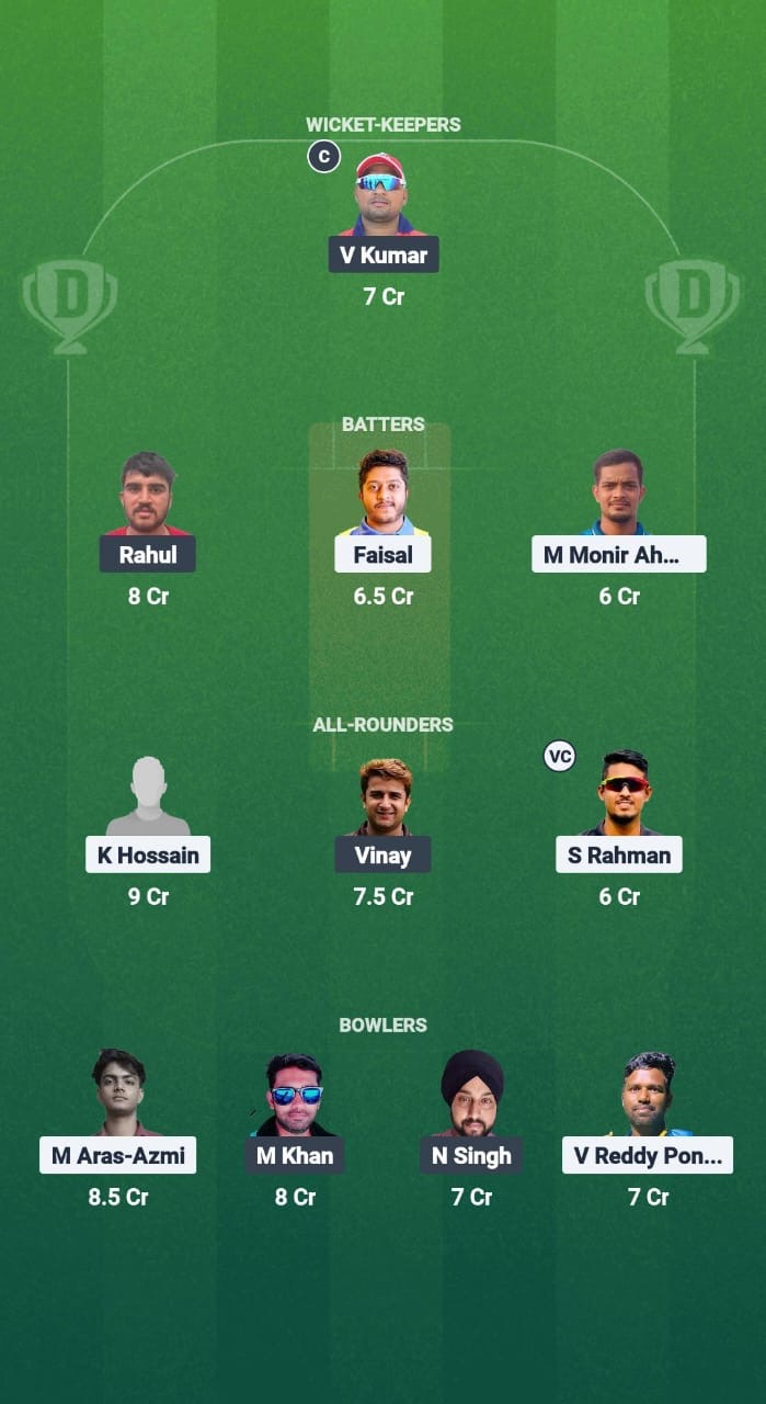 LGSC vs RCK Dream11 Prediction Fantasy Cricket Tips Dream11 Team Malaysian Bash