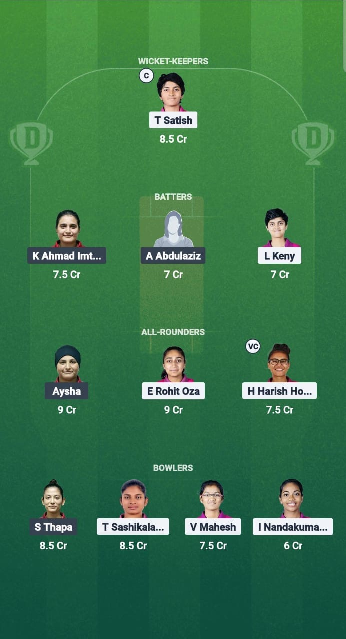 UAE-W vs QAT-W Dream11 Prediction Fantasy Cricket Tips Dream11 Team ICC Women’s T20 Asia Qualifier