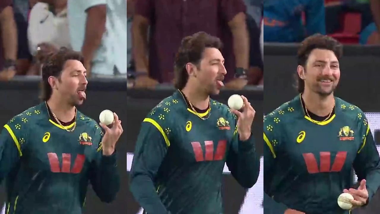 Tim David S Obscene Licking Celebration After Taking Suryakumar Yadav S Catch Goes Viral