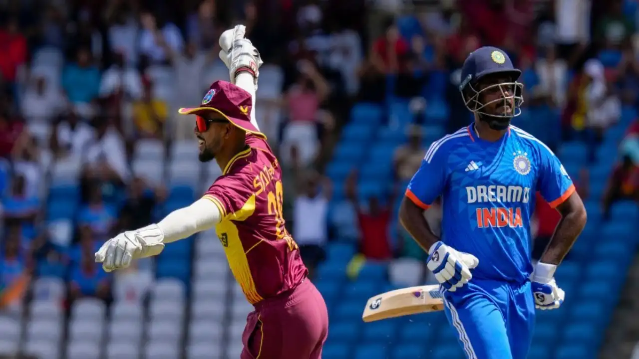 Sanju Samson vs West Indies