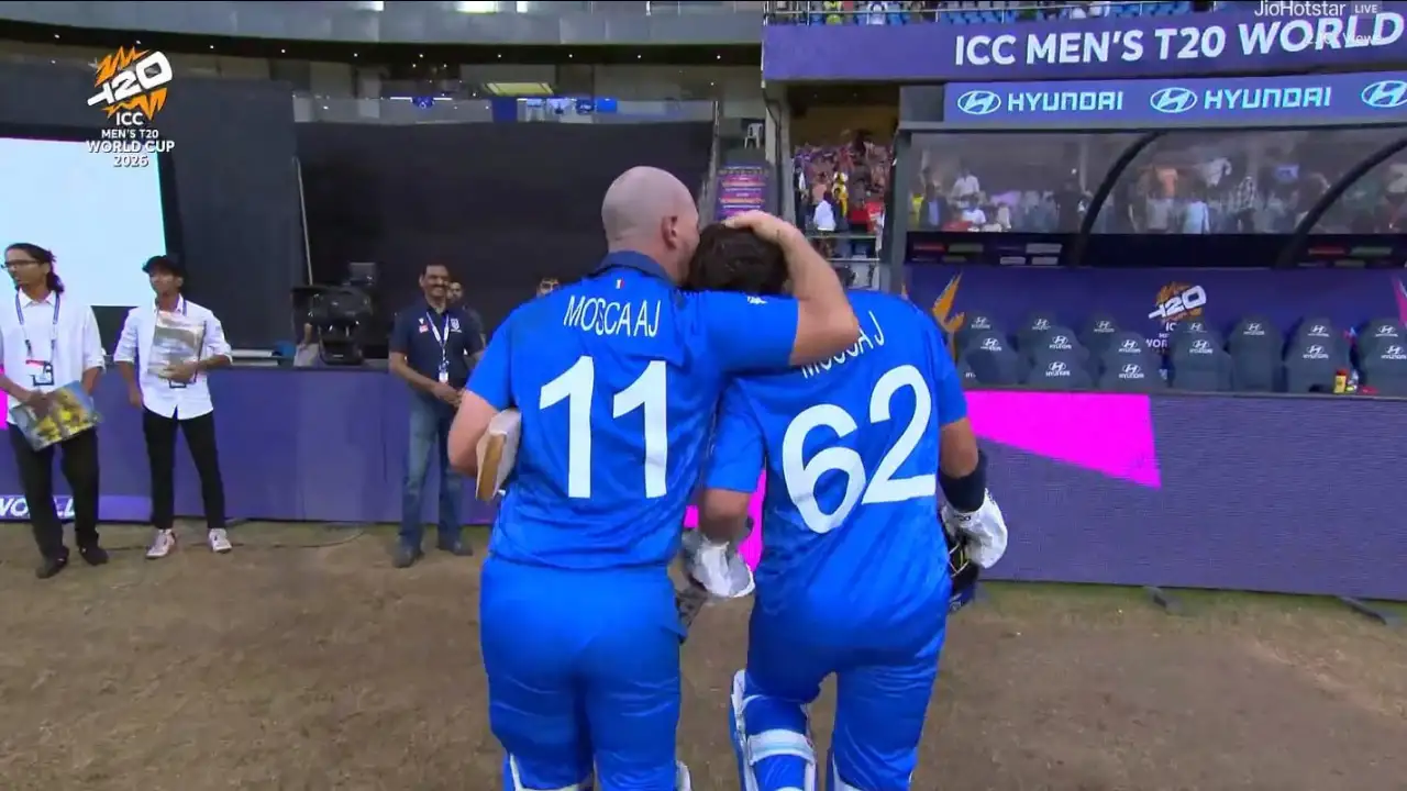 Mosca brothers create history as Italy crush Nepal to clinch first T20 World Cup win