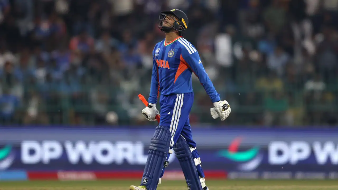 "Mine and Abhishek Sharma's runs are equal in the T20 World Cup": Fans brutally troll India opener as he is dismissed for duck against Pakistan