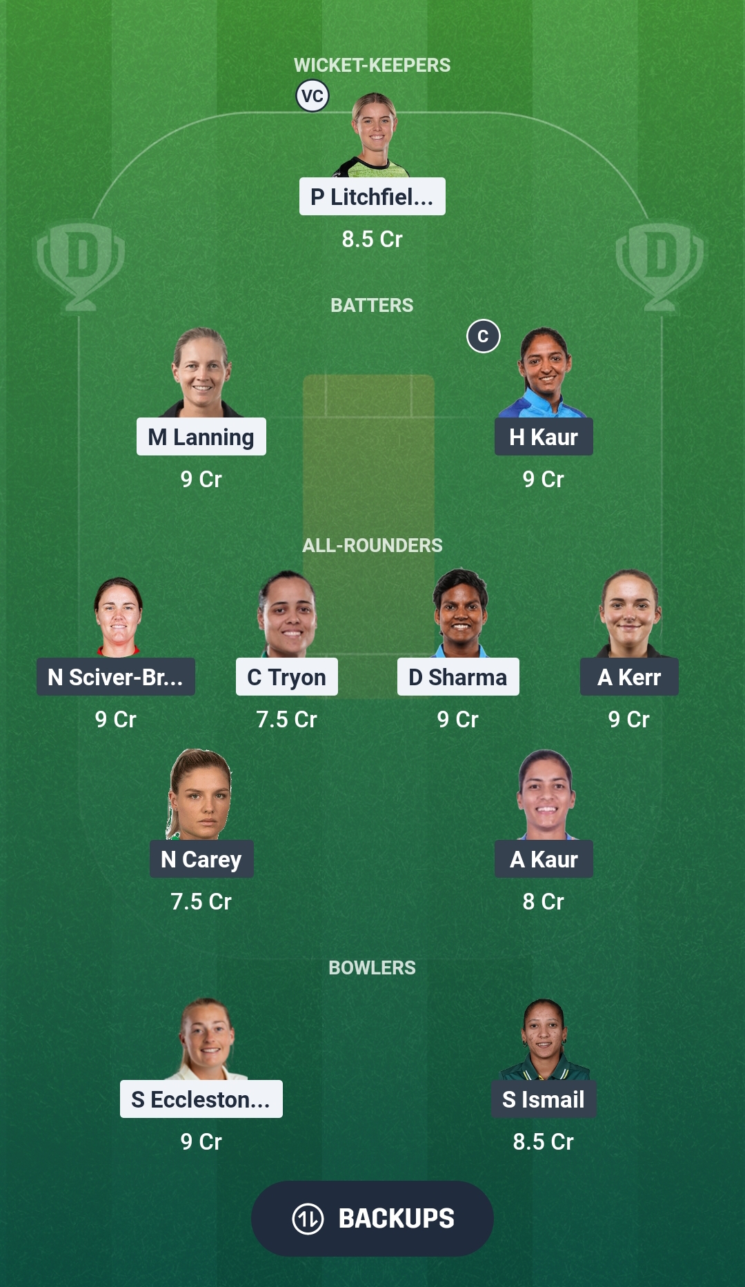 UP-W vs MI-W Dream11 Prediction Fantasy Cricket Tips Dream11 Team WPL 2026