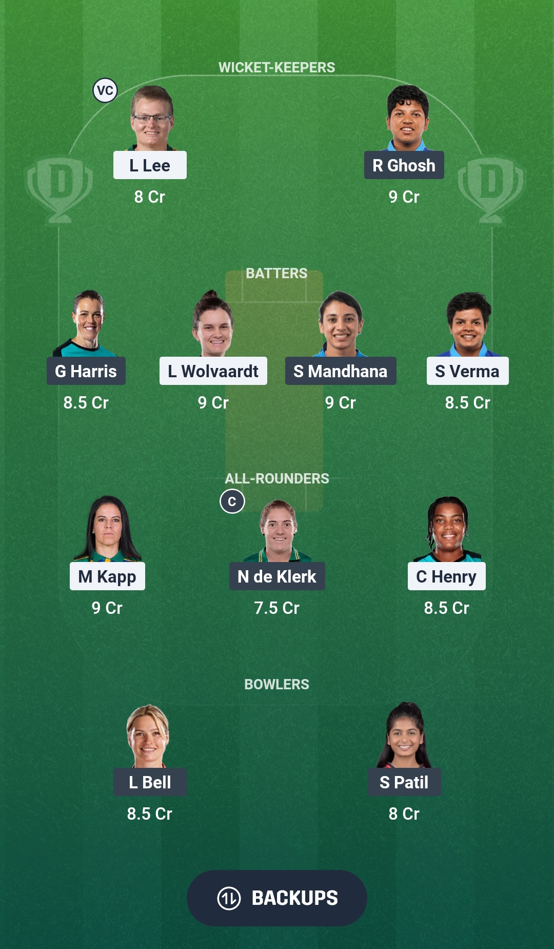 1000813302 DC-W vs RCB-W Dream11 Prediction Fantasy Cricket Tips Dream11 Team WPL 2026
