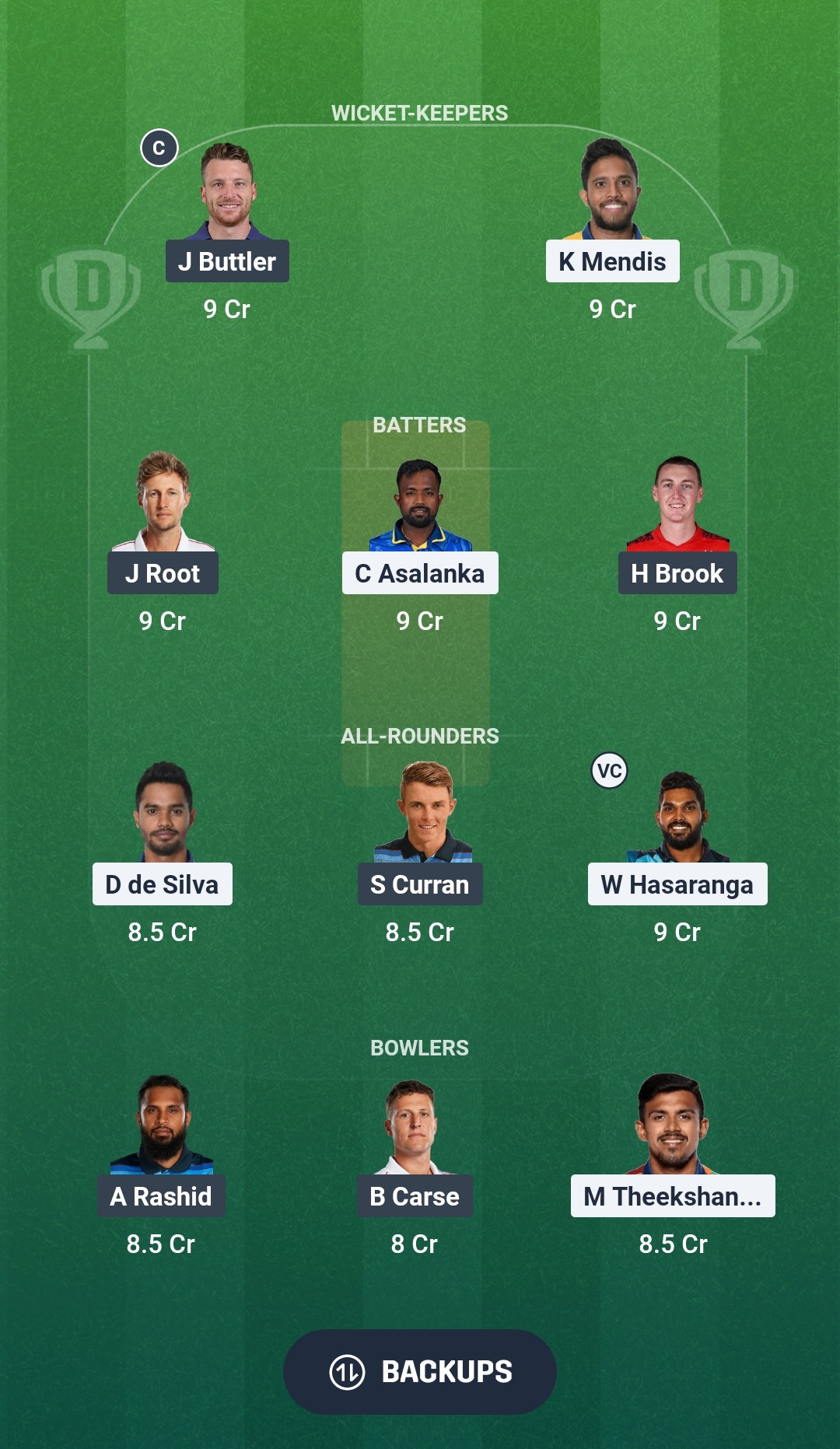 SL vs ENG Dream11 Prediction Fantasy Cricket Tips Dream11 Team England Tour of Sri Lanka 2026 