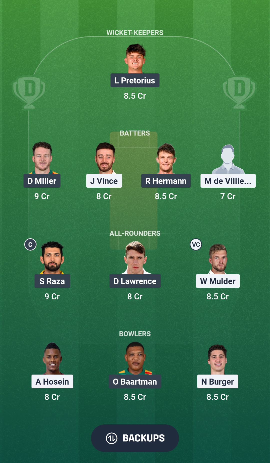 JSK vs PR Dream11 Prediction Fantasy Cricket Tips Dream11 Team SA20 League 2026 
