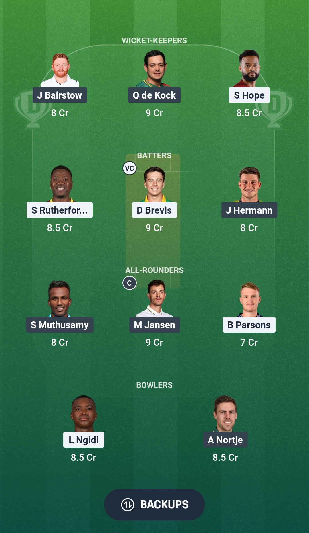 1000815652 PC vs SEC Dream11 Prediction Fantasy Cricket Tips Dream11 Team SA20 League 2026