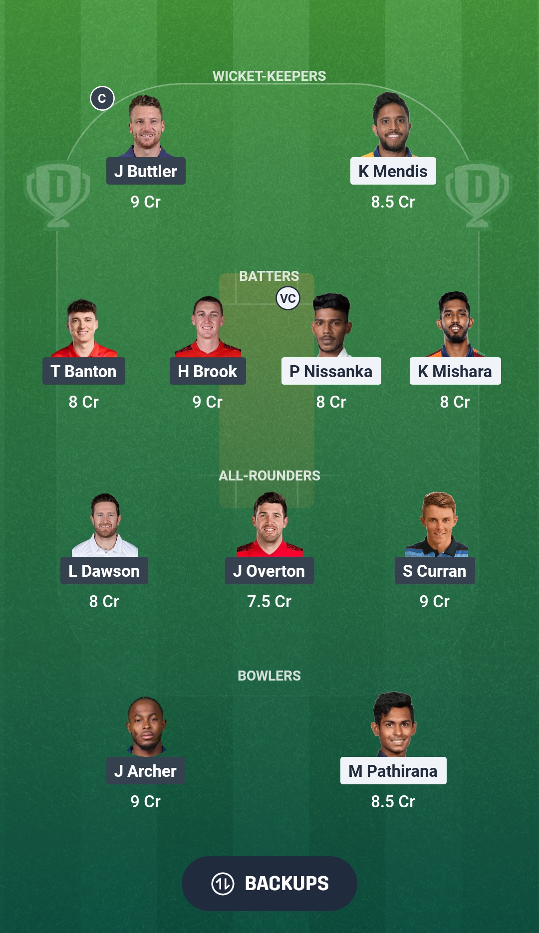 SL vs ENG Dream11 Prediction Fantasy Cricket Tips Dream11 Team England Tour of Sri Lanka 2026