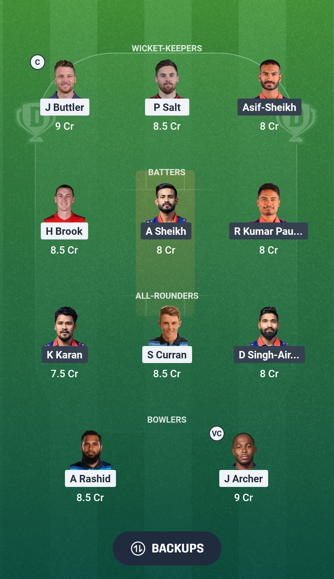 ENG vs NEP Dream11 Prediction Fantasy Cricket Tips Dream11 Team ICC T20 World Cup 2026