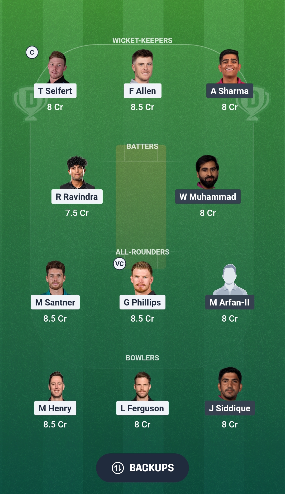 New Zealand vs UAE Dream11 Prediction Fantasy Cricket Tips Dream11 Team ICC T20 World Cup 2026