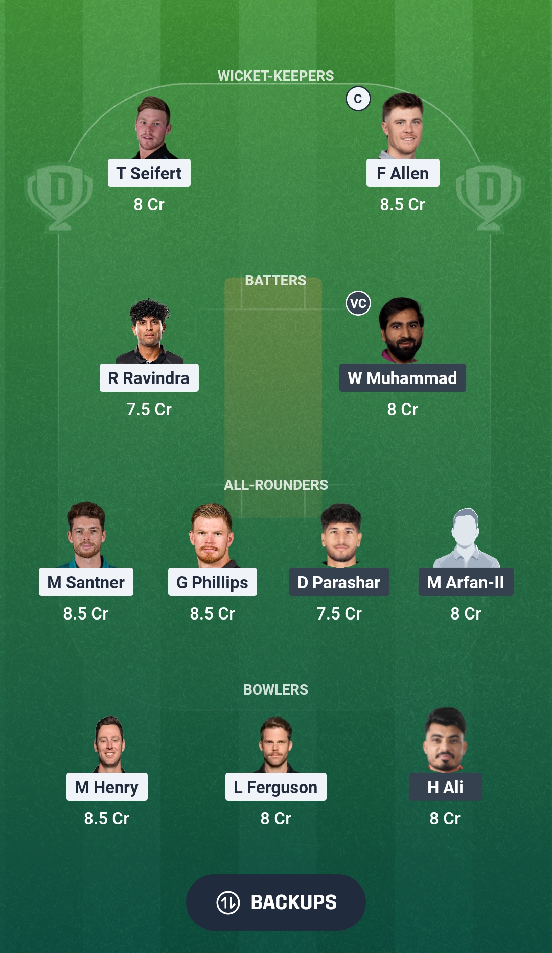 New Zealand vs UAE Dream11 Prediction Fantasy Cricket Tips Dream11 Team ICC T20 World Cup 2026