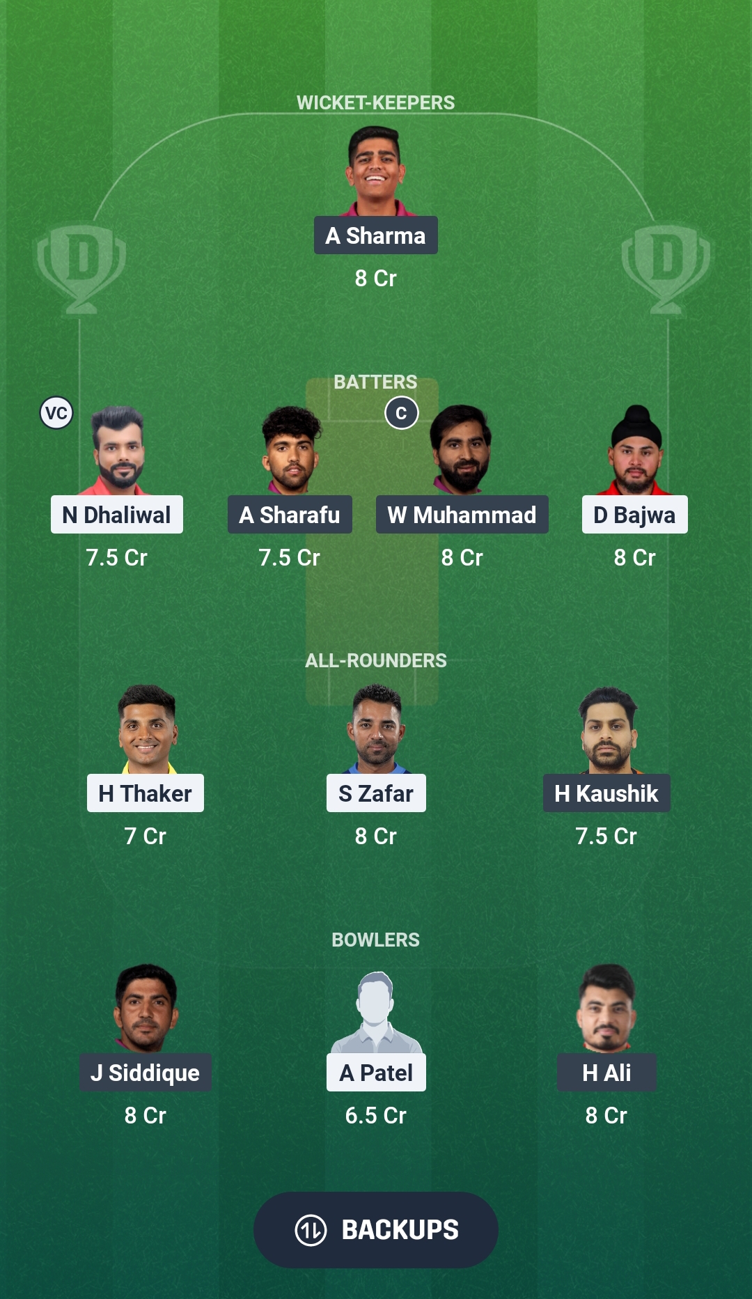 CAN vs UAE Dream11 Prediction Fantasy Cricket Tips Dream11 Team ICC T20 World Cup 2026