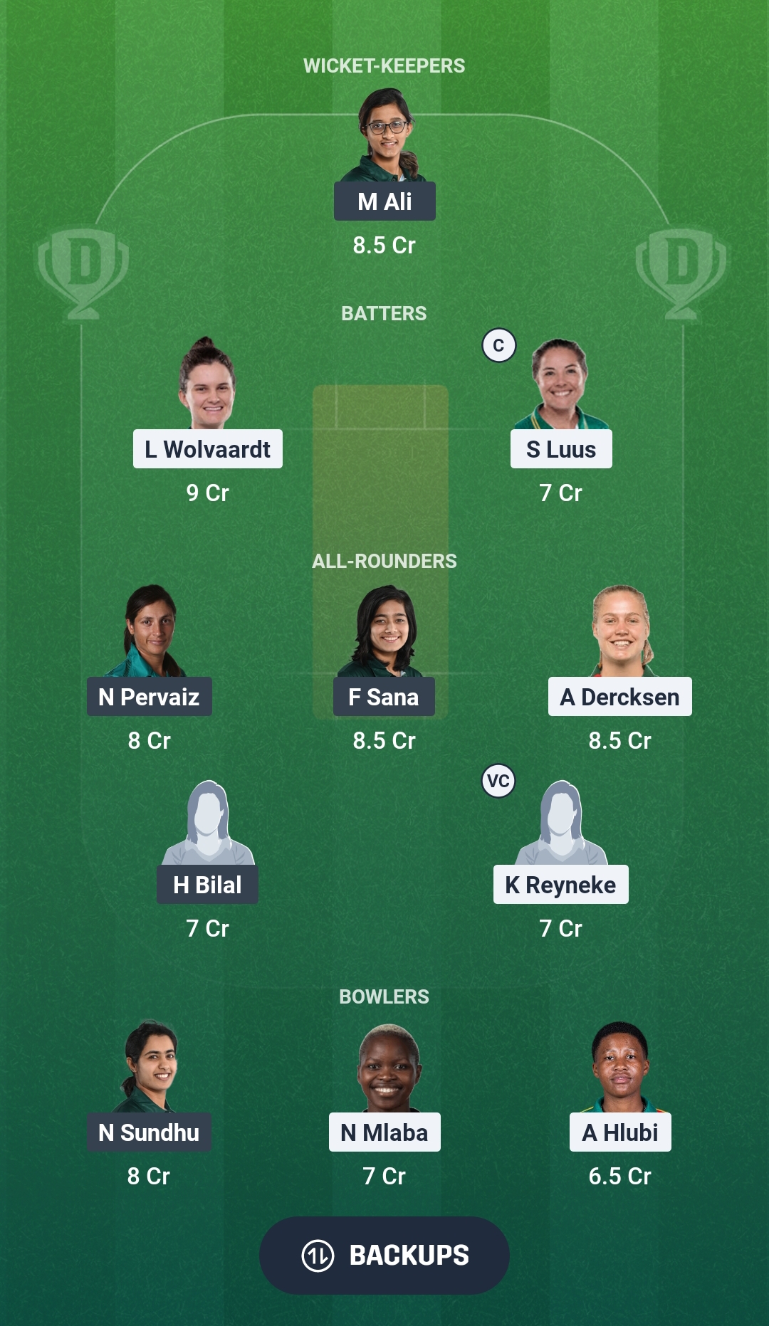 1000823734 SA-W vs PAK-W Dream11 Prediction Fantasy Cricket Tips Dream11 Team Pakistan Women South Africa Tour 2026