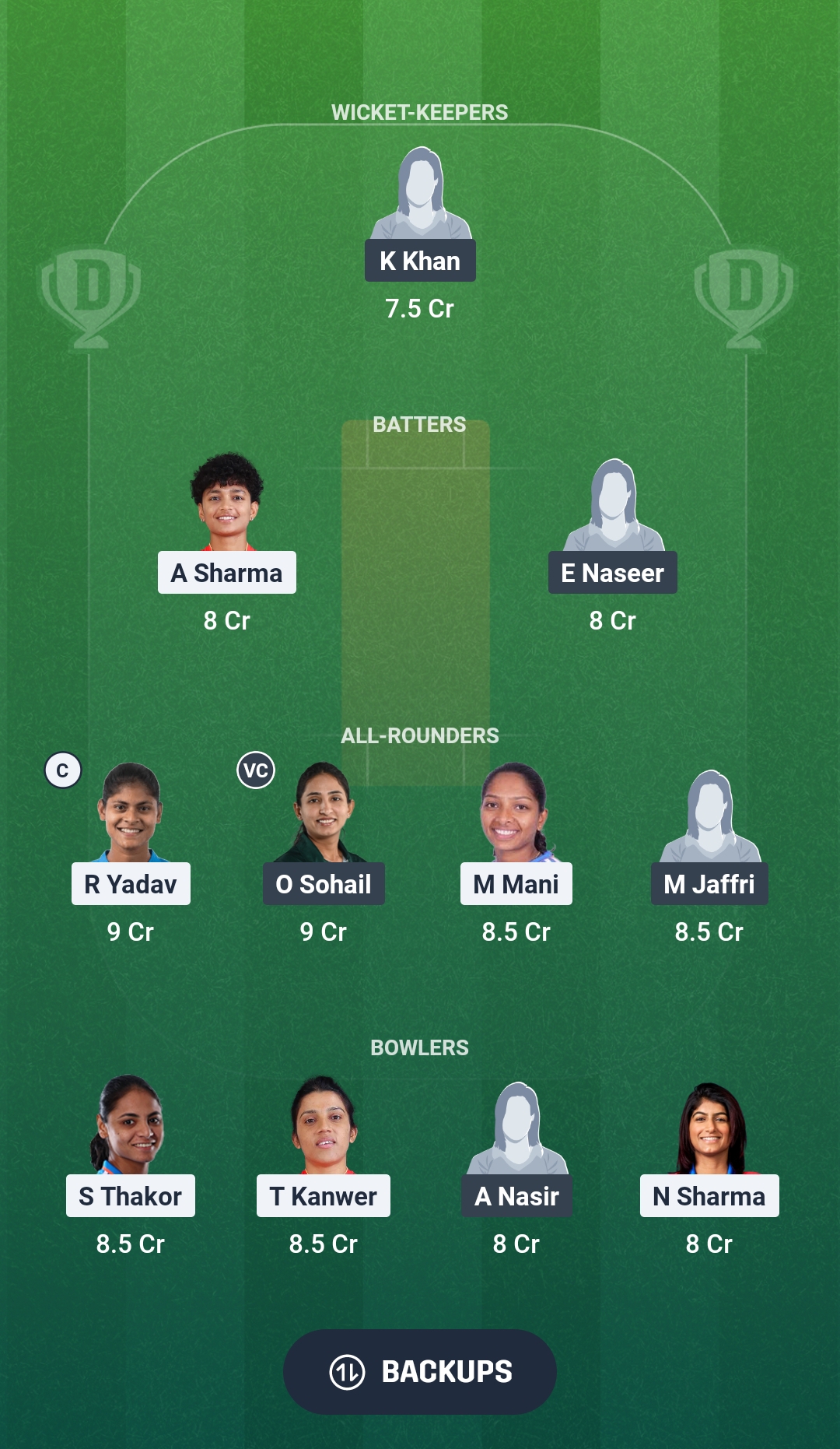 1000824227 IN-AW vs PK-WA Dream11 Prediction Fantasy Cricket Tips Dream11 Team Women's Asia Cup Rising Stars 2026