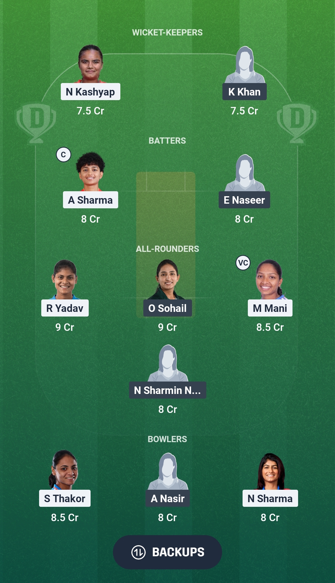 1000824229 IN-AW vs PK-WA Dream11 Prediction Fantasy Cricket Tips Dream11 Team Women's Asia Cup Rising Stars 2026