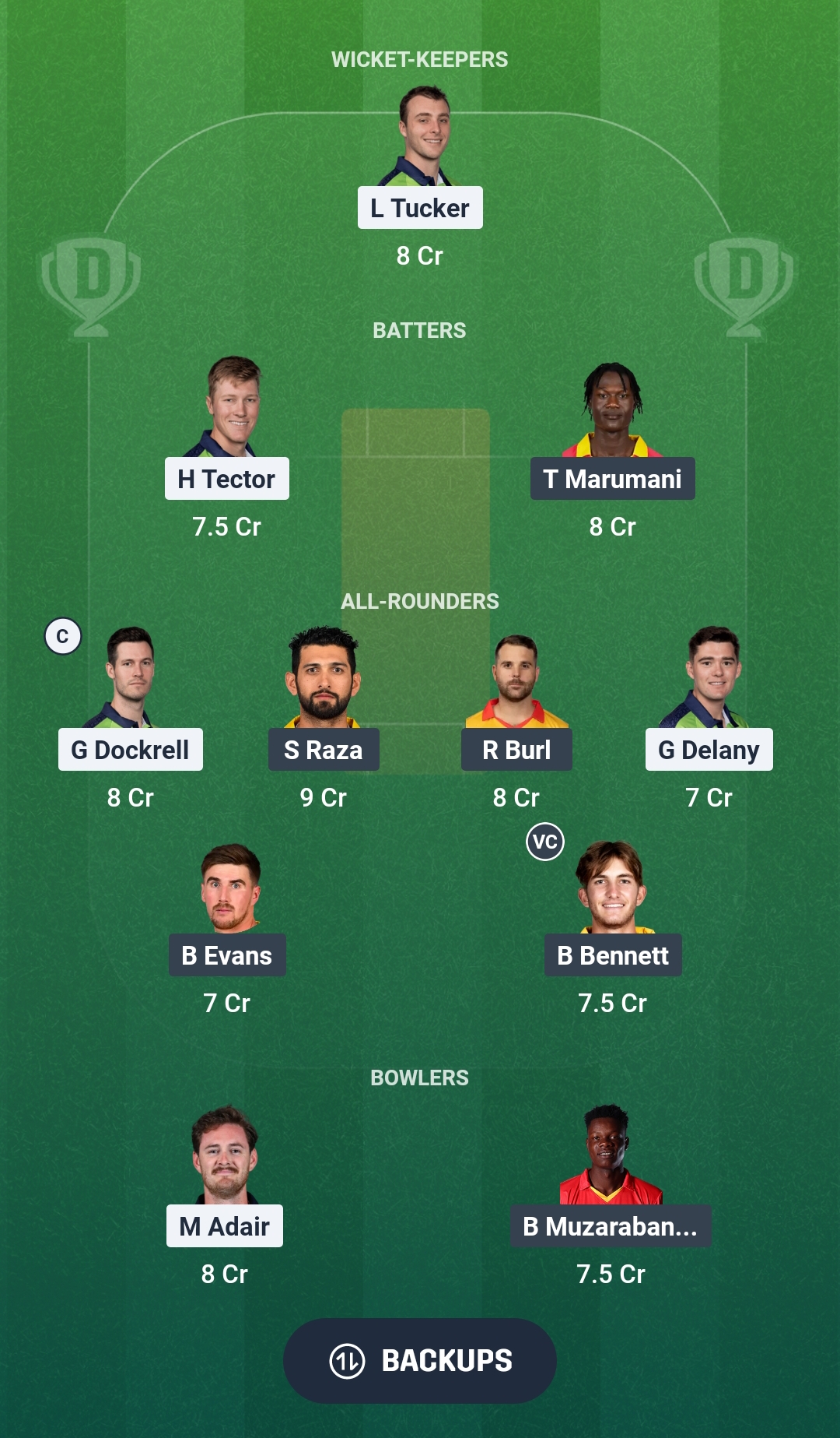 IRE vs ZIM Dream11 Prediction Fantasy Cricket Tips Dream11 Team ICC T20 World Cup 2026