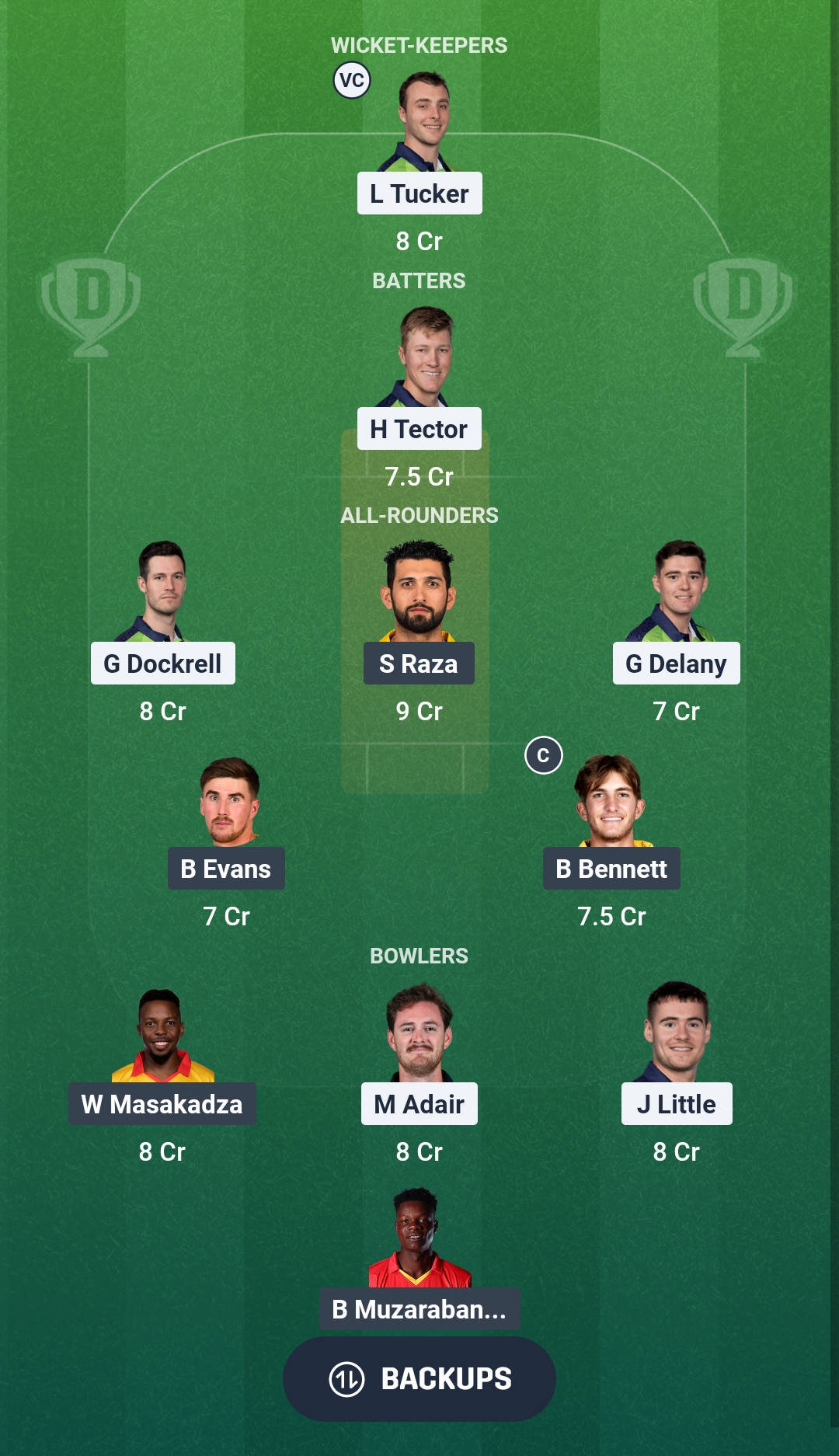 IRE vs ZIM Dream11 Prediction Fantasy Cricket Tips Dream11 Team ICC T20 World Cup 2026