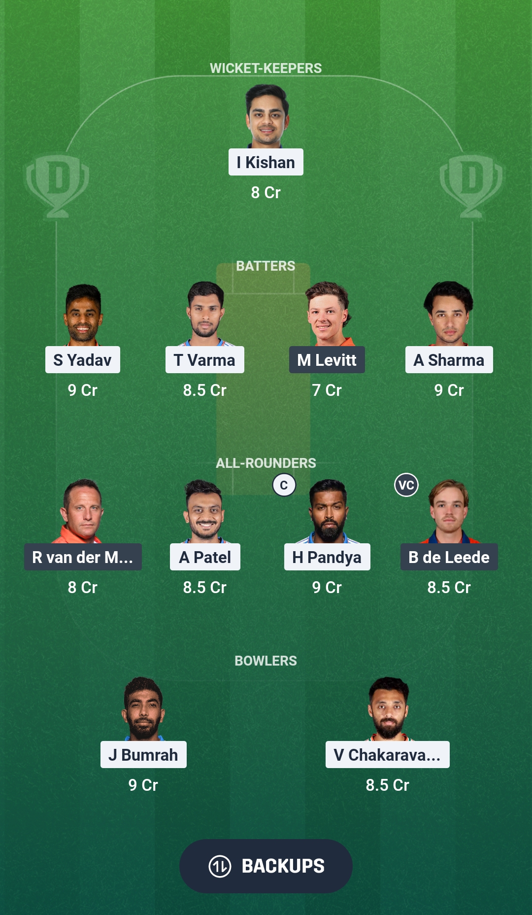 1000826181 IND vs NED Dream11 Prediction Fantasy Cricket Tips Dream11 Team ICC T20 World Cup 2026