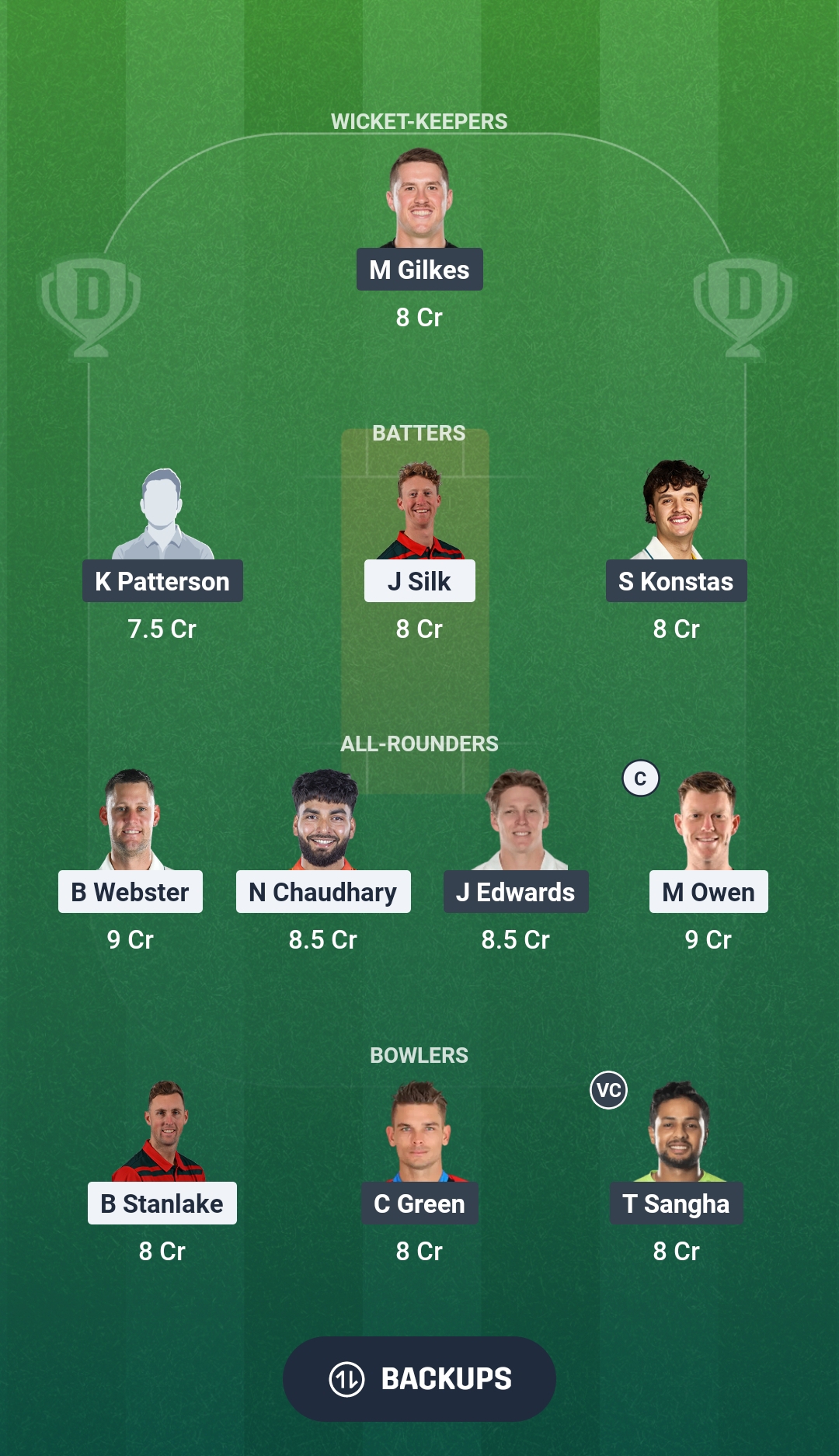 TAS vs NSW Dream11 Prediction Fantasy Cricket Tips Dream11 Team Australian One Day Cup 2026