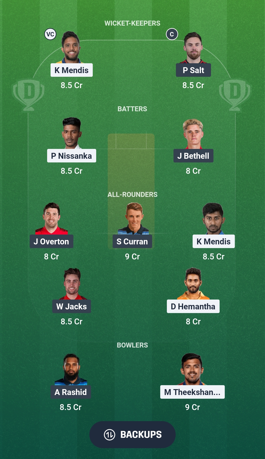 SL vs ENG Dream11 Prediction Fantasy Cricket Tips Dream11 Team ICC T20 World Cup 2026