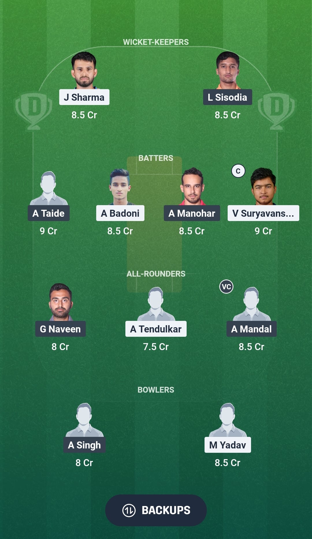 DYPB vs CB Dream11 Prediction Fantasy Cricket Tips Dream11 Team DY Patil T20 Cup 2026