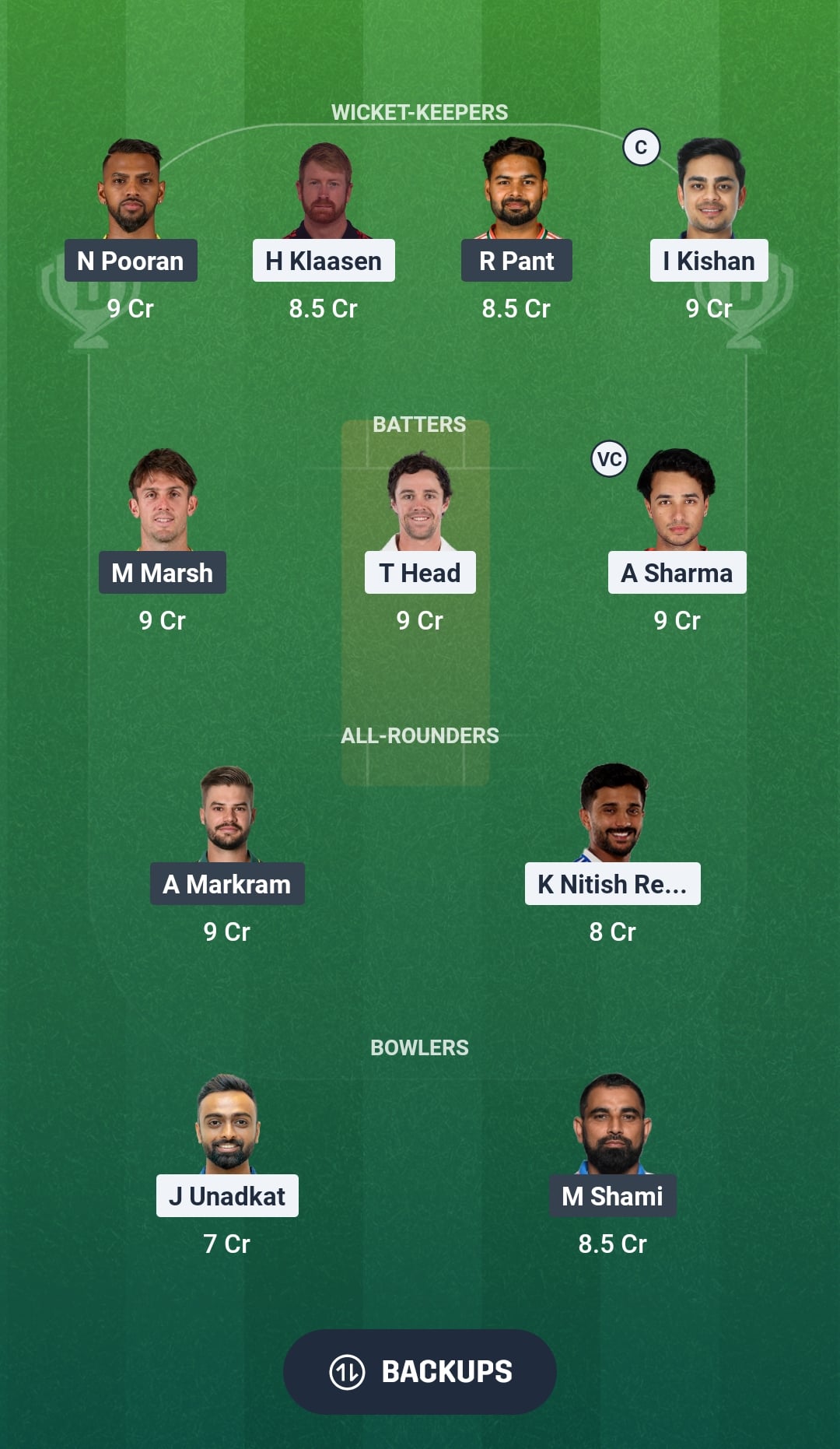 SRH vs LSG Dream11 Prediction Fantasy Cricket Tips Dream11 Team IPL 2026