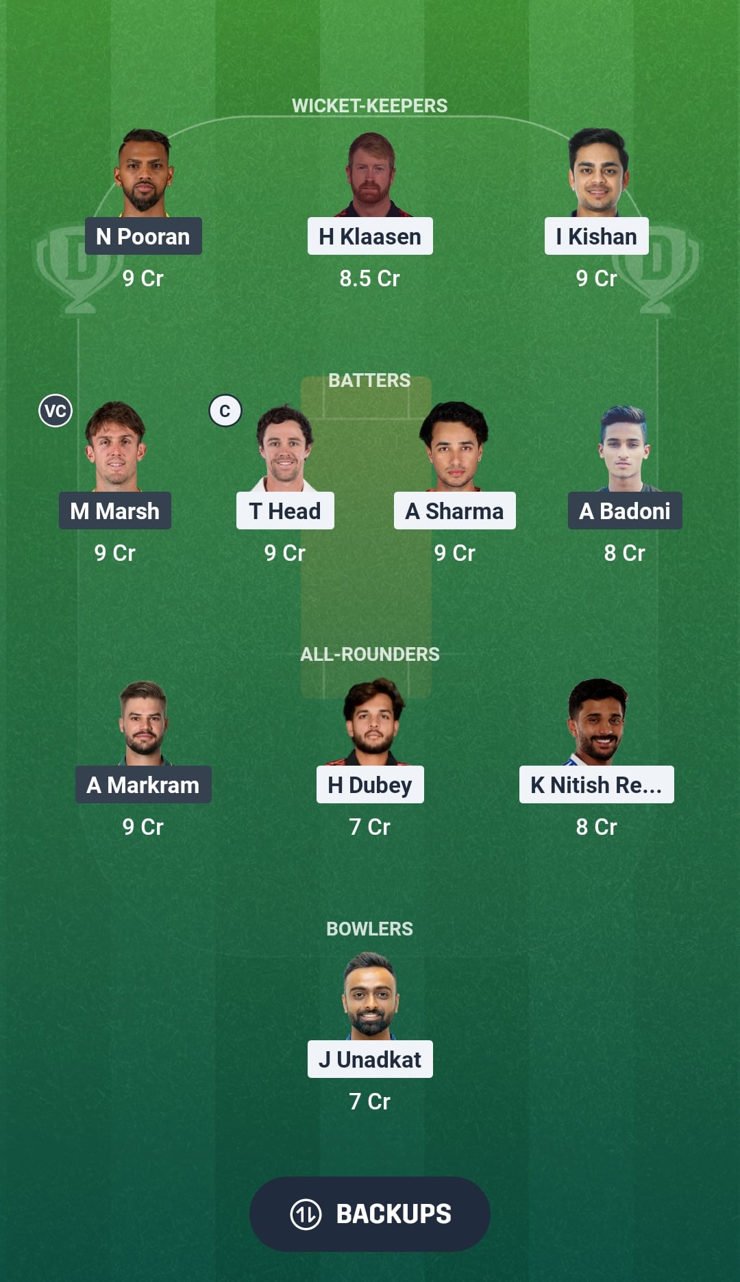 SRH vs LSG Dream11 Prediction Fantasy Cricket Tips Dream11 Team IPL 2026