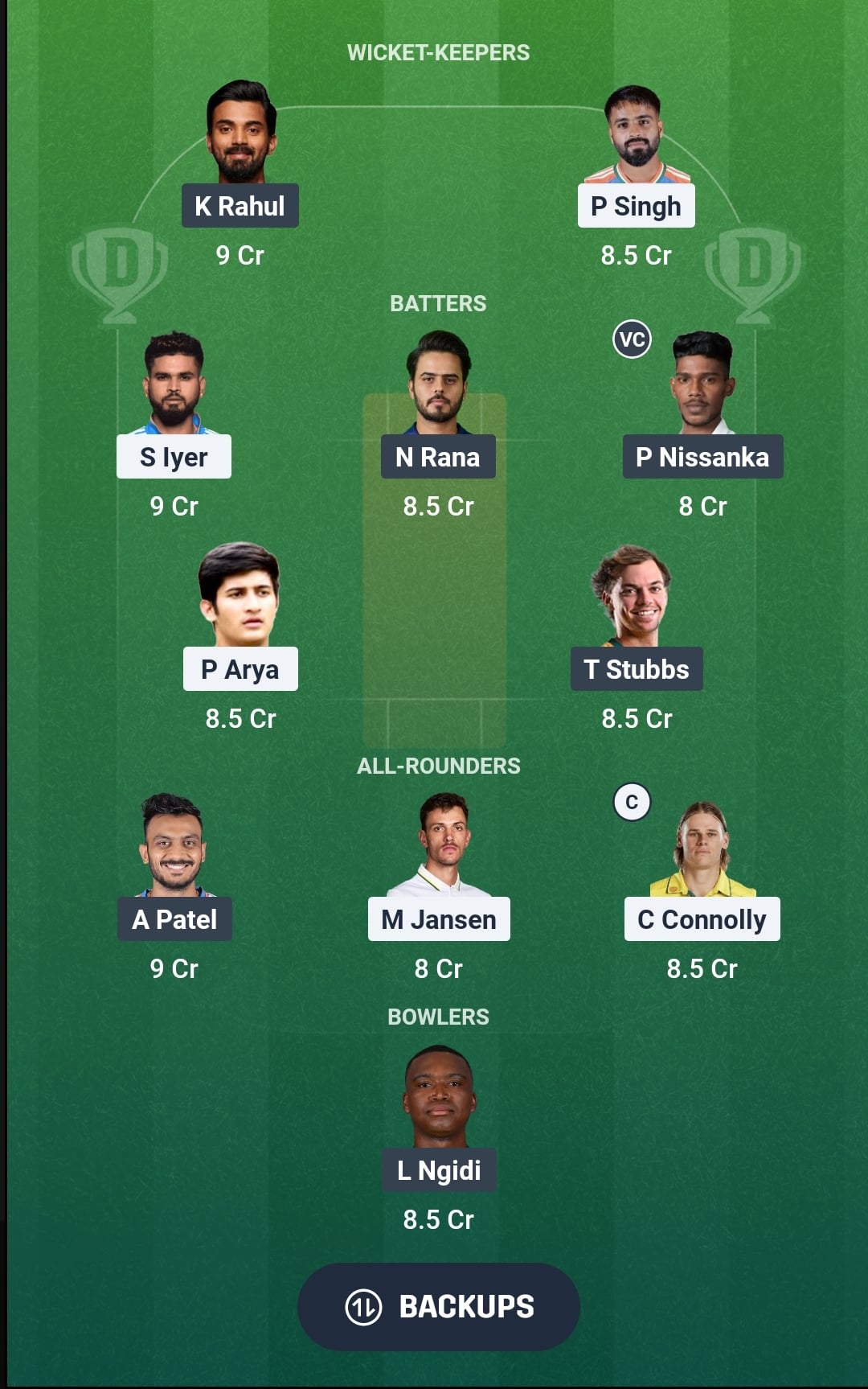 PBKS vs DC Dream11 Prediction Fantasy Cricket Tips Dream11 Team IPL 2026