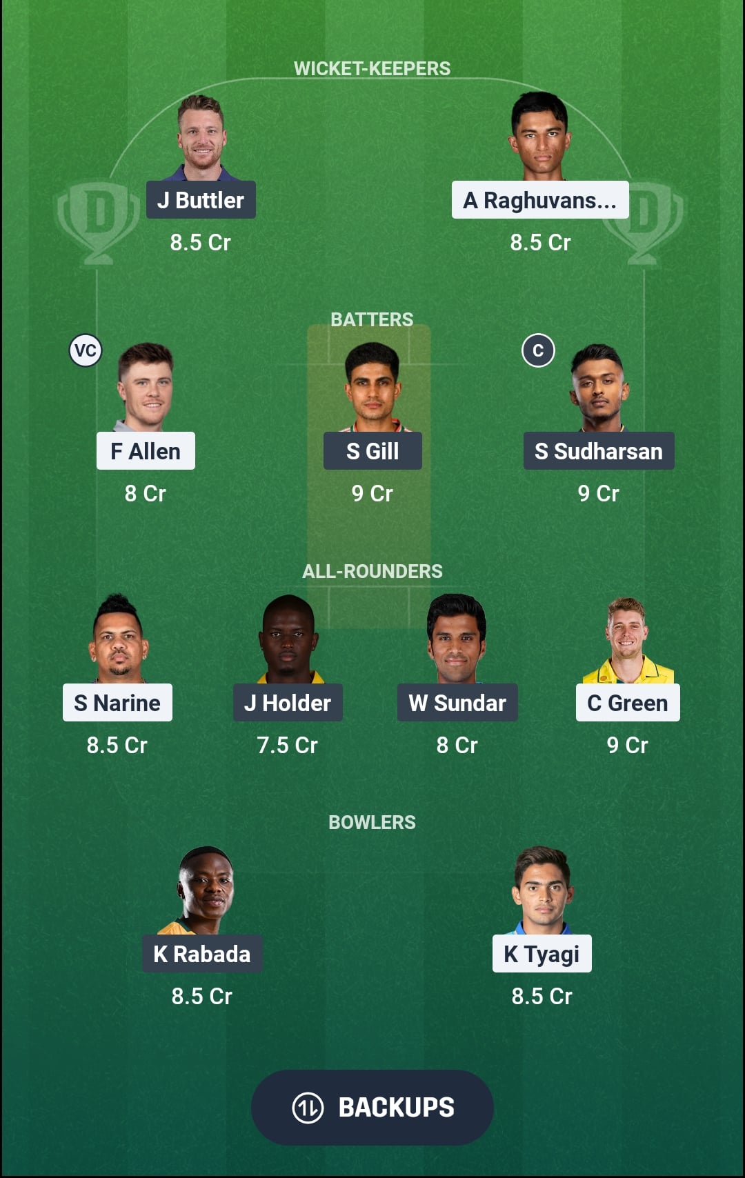 KKR vs GT Dream11 Prediction Fantasy Cricket Tips Dream11 Team IPL 2026